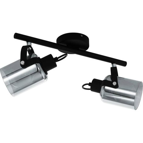 Eglo Berregas lampe plafonnier noir 44 cm (1/2)