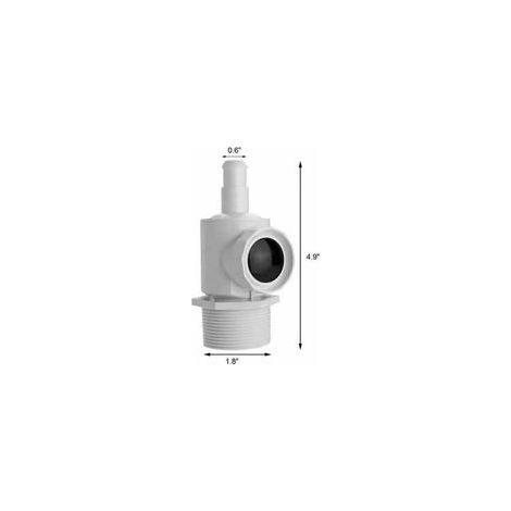 Compatible avec les robots nettoyeurs de piscine Polaris 280 180 380 480 3900 Sport 9-100-9002 à montage mural enfichable-2PCS (1/2)