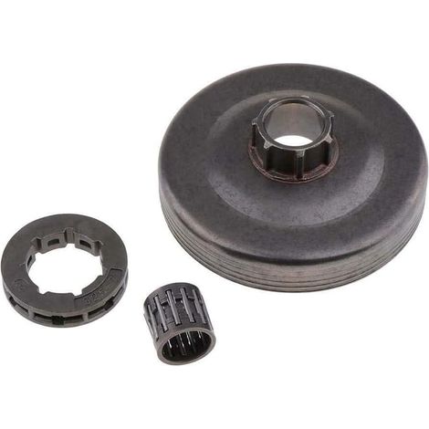 Pièce compatible pour Roulement à aiguilles de tambour d'embrayage avec 0,325-7 dents de rechange pour trononneuse 4500 5200 5800 45CC 52CC (1/5)