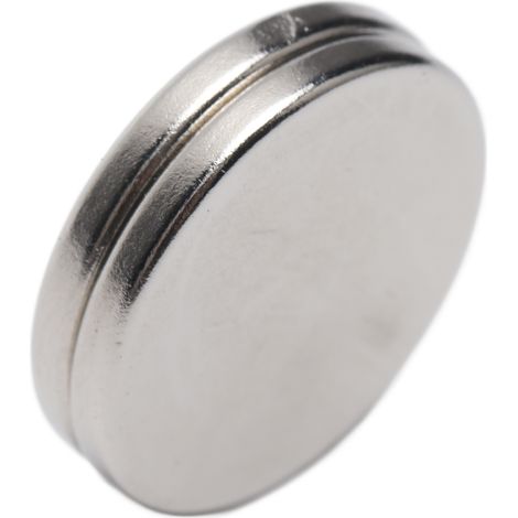 Lot de 10 aimants néodyme à vendre. Aimants ronds et puissants, parfaits pour les loisirs créatifs, les expériences scientifiques, le bricolage et comme aimants pour réfrigérateur. Adaptés à de multip (1/5)