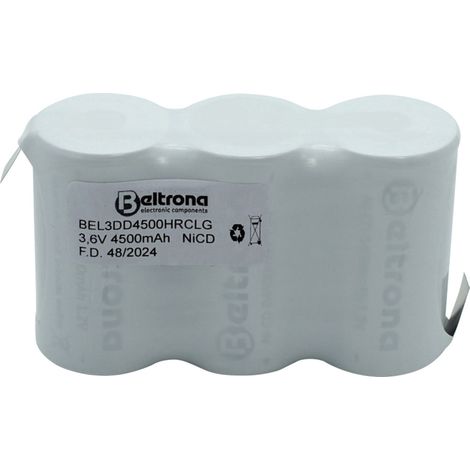Beltrona BEL3DD4500HRCLG Spezial-Akku NiCd 3.6 V 4500 mAh 1 St.