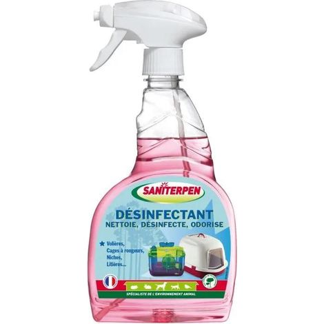 Saniterpen Desinfektionsspray Klar 750ml für Tiere