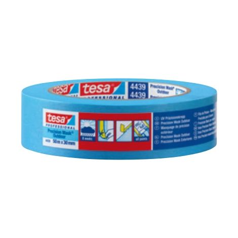 Adhesif Masquage de precision Ext. 4439 50 m x 25 mm Tesa