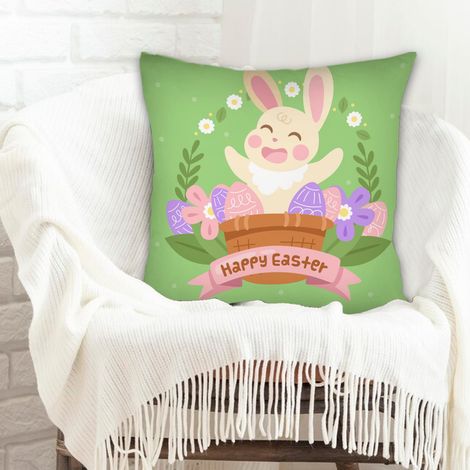 Housse de coussin décorative salon lavable en machine pour fête de la saint-valentin (1/5)