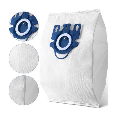 Lot de 10 aspirateur pour Miele Gn C1 C2 C3 3d efficacité sacs à poussière remplacer Miele Gn aspirateur sac à poussière partie (1/4)