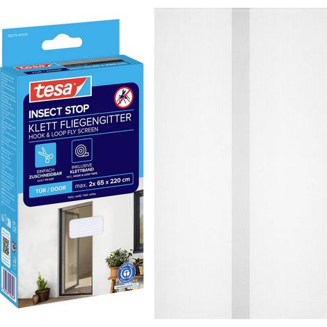 tesa Insect Stop 55679-00020-07 Zanzariera per porte (L x A) 1200 mm x 2200 mm Bianco 1 pz. (1/5)