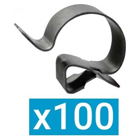 ING FIXATIONS CLIP BORD DE TÔLE ÉP. 7 À 12MM D22-32 - BOITE DE 100 - A200270