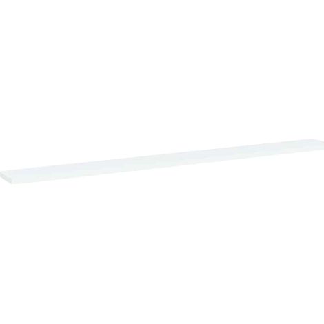 Panneaux d'Étagère de Bibliothèque Rangement Meuble en Aggloméré Blanc 100x10 cm Lot de 4 (1/5)
