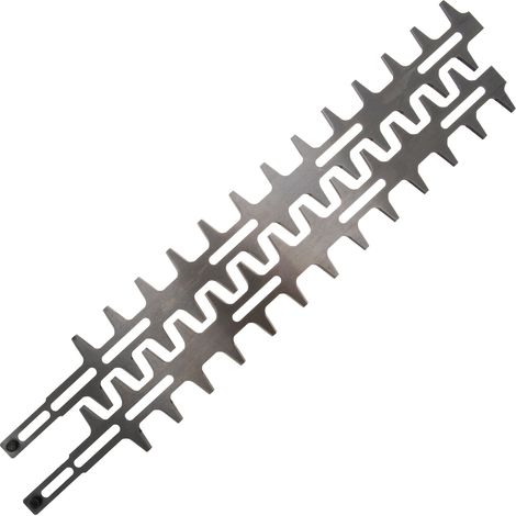 Jardiaffaires – Jeu de lames 60cm pour taille-haie – Compatible Stihl HS60, HS61, HS72, HS76, HS80, HS85, HS242, HS246 – Lames double taille pour coupe précise