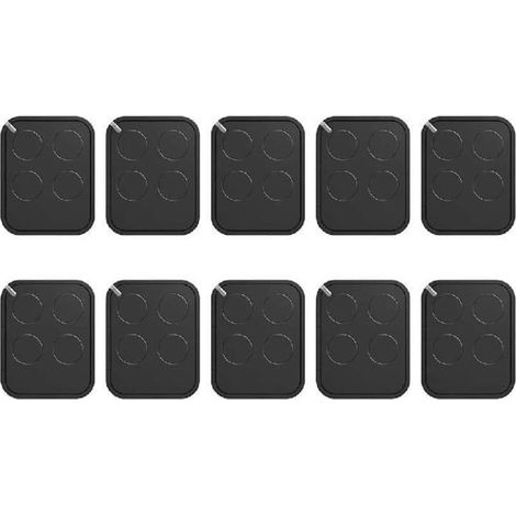 Compatible avec les télécommandes de porte de garage à code tournant NICE Era ON2 ON4 FLO4RE, lot de 10. (1/4)