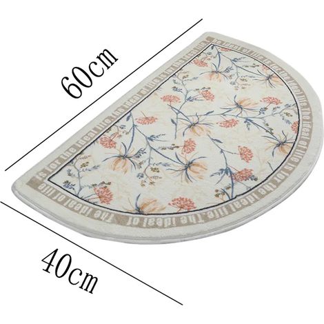 Rutschfeste Badematte Waschbar, Mikrofaser Weich Absorbent Badteppich für Badezimmer, Badewanne (1/5)