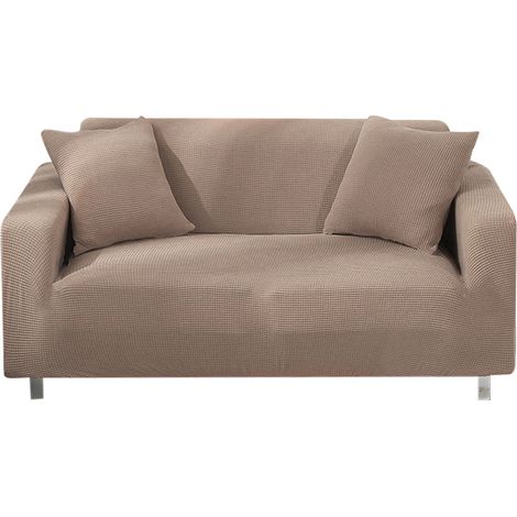 Housse de Canapé Extensible Imperméable pour Canapé 3 Places Protection Anti-taches et Poussière en Polyester Élastique Doux (1/5)