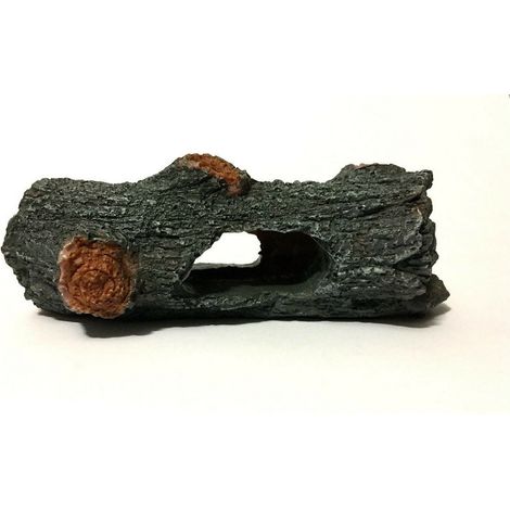 Trade Shop - ENTWICKLUNG NACH AQUARIO TRONCO DI ALBERO FORATO IN RESINA FISH - (1/5)