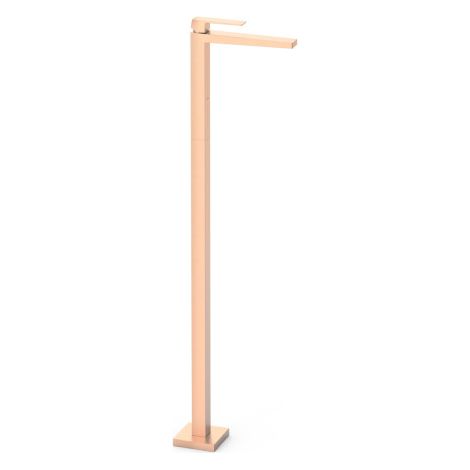 Mitigeur sur pied pour lavabo Or Rose Mat 24K - TRES 20285301OPM (1/2)