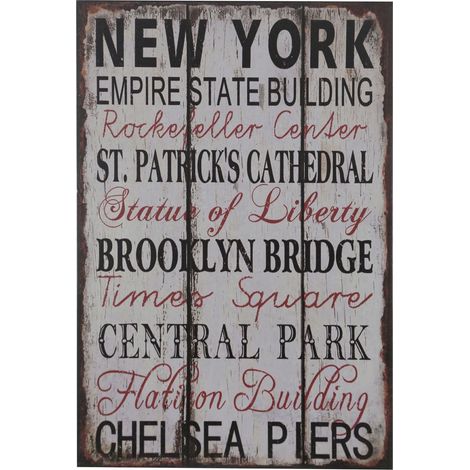 Premier Housewares New York Plaque (1/3)