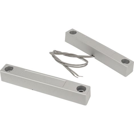 Contacteur magnétique à lames souples pour porte roulante, interrupteur d'alarme de portail réactif NC pour garages, entrepôts industriels et ateliers (1/5)