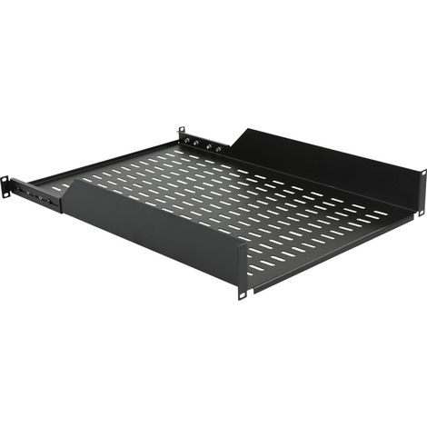 Scaffale Lanview 2U 19"" ANTERIORE, 1U 19"" POSTERIORE, profondità 650mm, RAS415BL