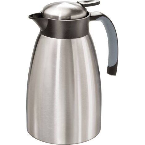 MATO interpräsentBella Thermos,Acciaio inox (spazzolato), Nero,1.5 l,4477