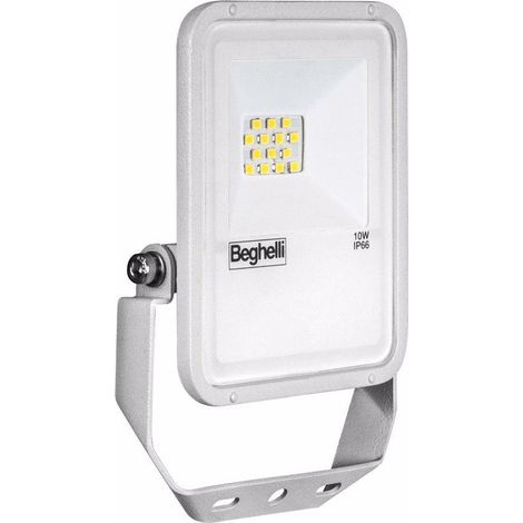 Proiettore led Floodlight FL 10W 4000K IP66 Bianco Beghelli 86149 (1/3)