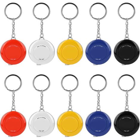 Lot de 10 mètres ruban souples 5 couleurs règle de couture accessoire mesure (1/5)