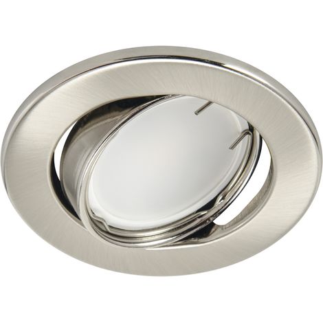 Plafonnier spot rond BONO C, chrome mat (1/2)