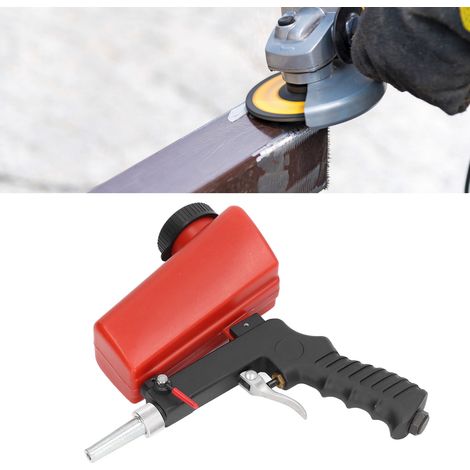 Pistolet de sablage à gravité portable, kit de sablage pneumatique, machine de sablage antirouille, petite machine de sablage, kit de pistolet de sablage à alimentation forcée, pistolet de sablage por (1/5)