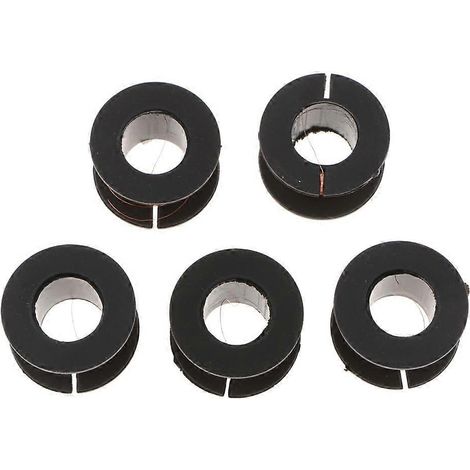 5 brins de fil de cuivre émaillé de 0,1 mm de diamètre, d'une longueur de 15 mètres. (1/5)