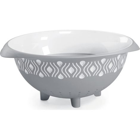 Stefanplast Pastaabgießer Tosca Grau 28 Cm