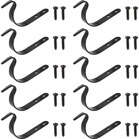 (Lot de 10 supports pour jardinières, réglables et robustes, réutilisables) (1/5)