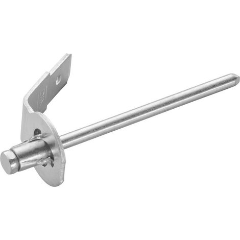 PB Fastener RIVZN 163 Erdanschluss  Steckbreite: 6.3 mm Steckdicke: 0.8 mm 180 ° Unisoliert Metall 1