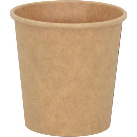 Tasses à café en papier 1000 pcs 4oz 100ml marron CFW899319 (1/5)