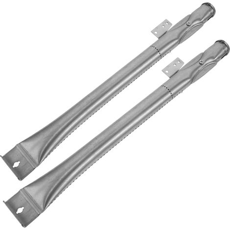 2 Pièces Tube de Brûleur de Gril Réglable en Acier Inoxydable (1/5)