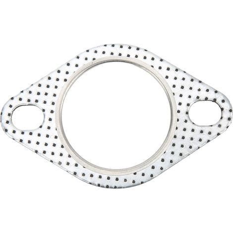Joint de bride de tuyau d'échappement de 2 pouces 2 boulons à l'épreuve de la chaleur universelle pour les coudes turbo vers le bas des tuyaux de chat..