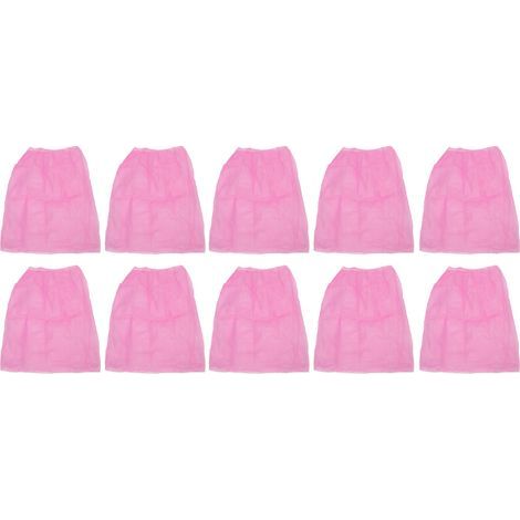 Packung mit 10 Einweg-Spa-Bademänteln, Saunahandtüchern mit verstellbarem Verschluss, ideal für Schönheitssalons (1/5)