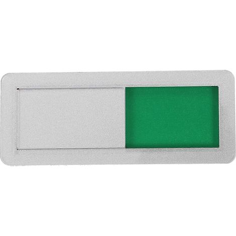 Sichtschutzschild aus Acryl für Bürotüren, Schiebetüranzeige für Konferenzräume-10.00X4.00X0.50CM-Silver 1 (1/3)