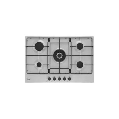 Placa de cocina Beko HIAW75223SXE plata 12400 W 75 cm