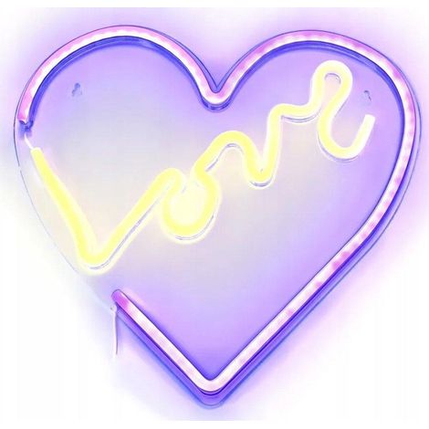 oem Lámpara LED LOVE color pastel diseño moderno (1/2)