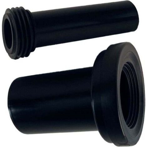 Tuyau Évacuation Eaux Usées WC Raccord Intégré Toilettes Indépendantes Fixation Vis Longueur Totale 180 mm