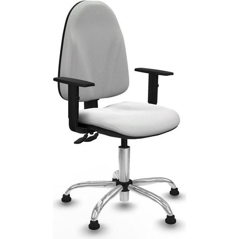 piqueras-y-crespo Algarra chaise de bureau blanc confortable (1/3)