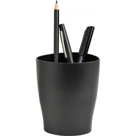 Pot à crayon - EXACOMPTA - Ecopen - Noir - Écologique - Gain de place