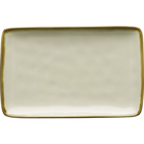 VASSOIO RETTANGOLARE 20X13CM LINEA AVORIO CONCERTO
