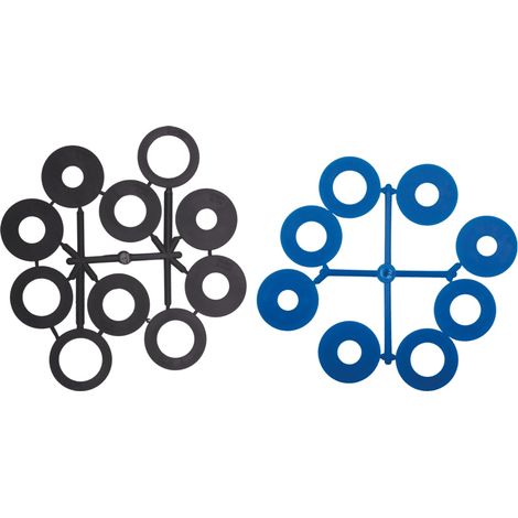 PFERD TOOLS Zubehör Adapterset AK für Rundbürsten ungezopft breit mit Bohrung 31,8 (1/3)
