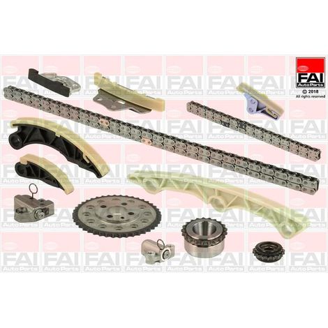 Kit de distribution par chaîne FAI AutoParts TCK246NG MAZDA R2AA-11-703A