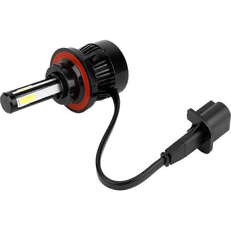Stück H13 80W 4-seitige LED-Autoscheinwerfer mit eingebautem Treiber, Aluminium, weißes Licht, Autoscheinwerfer G20