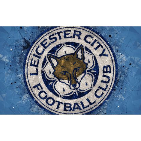 Papier peint panoramique Foot / Football - Leicester City - 130 cm x 81 cm (1/2)