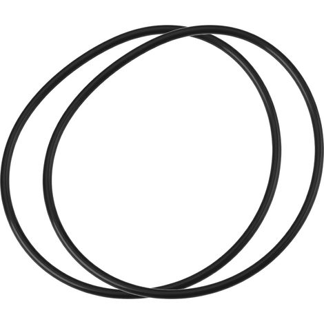 2 x Black Rubber O-Ring for Hydraulic Pump 98mm x 105mm x 0.3cm 2H3934 Compatible with (1/5)