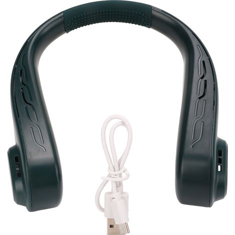 Ventilateur de cou suspendu numérique intelligent rechargeable USB sans pale 5V 1A portable sport