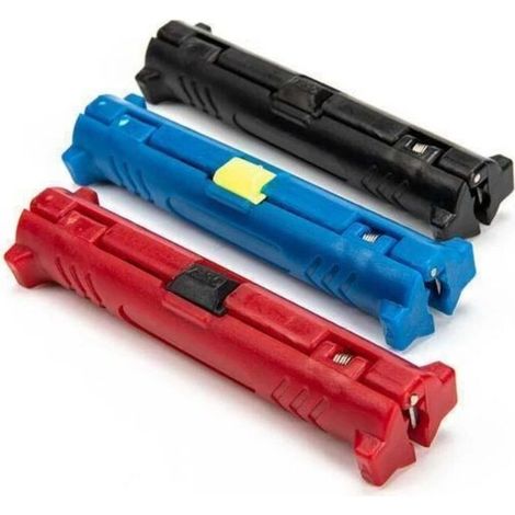 1 stylo à dénuder multifonctionnel, outil de coupe rotatif pour câbles coaxiaux, couleur aléatoire (1/5)