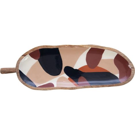Amadeus - Plat feuille Charlie 50 cm