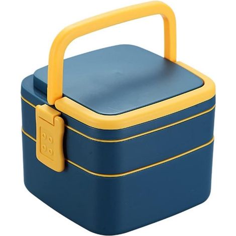 Portapranzo portatile Bento, adatto al microonde, ideale per bento box, lavoro, nutrizione e fitness, contenitore per il pranzo a chiusura ermetica. (1/5)